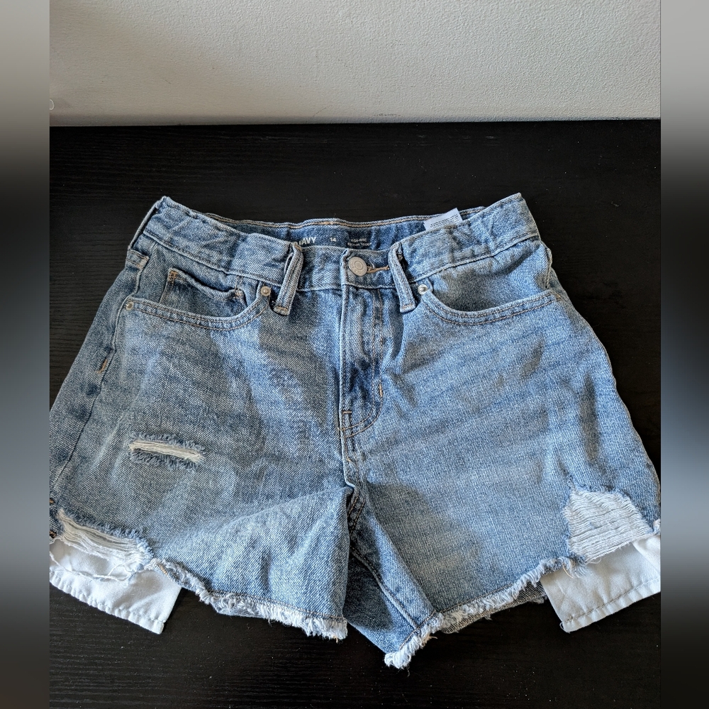 Old Navy Kids Denim Blue Shorts